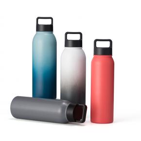 Custom Logo Insulated Cheaper  Stainless Steel Water Bottle Water For Kids With Sleeve Holder Bike