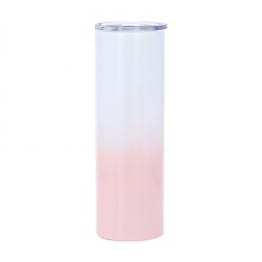 Sublimation Tumblers 20 oz Straight Insulated Stainless Steel 20 oz Skinny Sublimation Tumblers