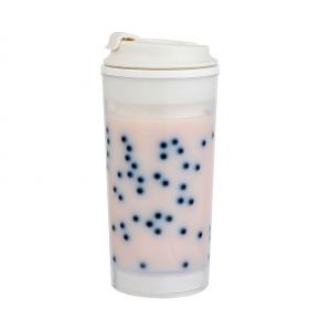 Pearl milk tea non pouring cup funny cup creative magic non pouring cup