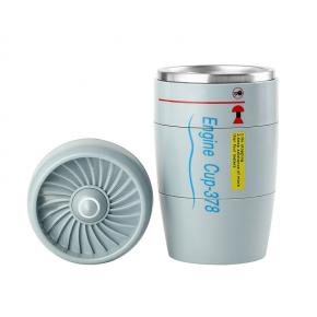 Creative double-layer magic aircraft engine stainless steel tumbler 350ml