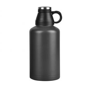 Litres Stainless Steel Gym Water Bottle Growler, Metal Vacuum Insulated Water Bottle 48 hours COLD Fitness Drinks Bottle