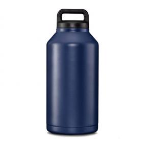 Customized Logo Stainless Steel 128 oz Beer Growler 1 Gallon Beer Mug Water Vacuum Insulated Beer Growler