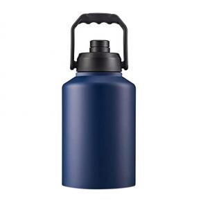  Gallon Insulated Water Bottle Jug, 128 oz Stainless Steel Sports Canteen