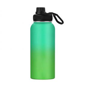 Wholesale Borraccia Sport Gym Vacuum Insulated 32 Ounce Stainless Steel Water Bottles Sport Water Bottle