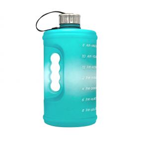 Hot Sale Custom Plastic Time Marker 1 Gallon Motivational 2.2L Gym Water Bottle