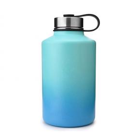 Insulated Sports Water Bottle  Stainless Steel Vacuum Thermal Gloss Water Bottle 